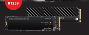 WD Black SN750 NVMe SSD PCI Express 3.0 x4 (NVMe) Without Heatsink 500GB WDS500G3X0C