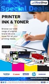First Shop : Printer Ink & Toner (3 June - 30 June 2021)