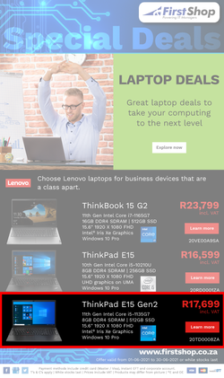 First Shop : Laptop Deals (1 June - 30 June 2021), page 3