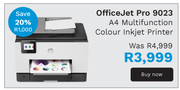 HP OfficeJet Pro 9023 A4 Multifunction Colour Inkjet Printer