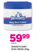Bennets Baby Bum Creme-300gm