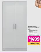 900mm Built In Cupboards Combo 2 Door-Each