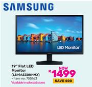 Samsung 19" Flat LED Monitor LS19A330NHMX