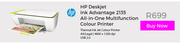 HP Deskjet Ink Advantage 2135 All-In-One Multifunction Colour printer