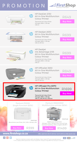 First Shop : Printers Promotion (5 July - 12 July 2018), page 2