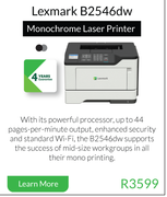 Lexmark Colour Laser Printer B2546dw