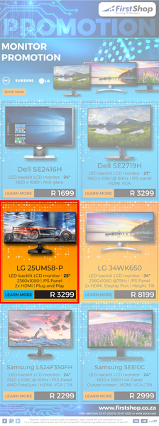 First Shop : Monitor Promotion (23 July - 30 July 2020), page 1