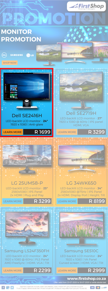 First Shop : Monitor Promotion (23 July - 30 July 2020), page 1