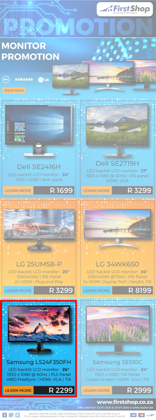 First Shop : Monitor Promotion (23 July - 30 July 2020), page 1