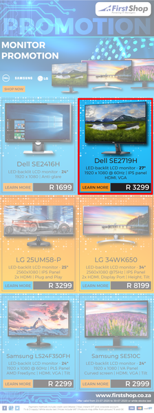 First Shop : Monitor Promotion (23 July - 30 July 2020), page 1