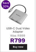 USB-C Dual Video Adapter