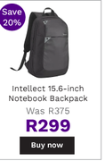 Intellect 15.6-inch Notebook Backpack