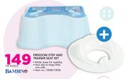 Bambino Freedom Step And Trainer Seat Set-Per Bundle