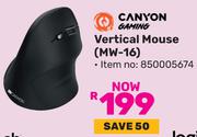 Canyon Gaming Vertical Mouse MW-16