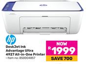 HP Deskjet Ink Advantage Ultra 4927 All In One Printer