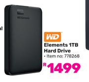 ED Elements 1TB Hard Drive 