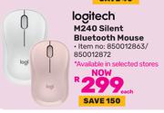 Logitech M240 Silent Bluetooth Mouse-Each