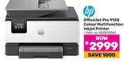 HP Office Jet Pro 9120 Colour Multifunction Inkjet Printer