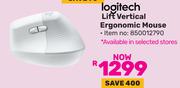 Logitech Lift Vertical Ergonomic Mouse
