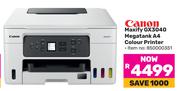 Canon Maxify GX3040 Mega Tank A4 Colour Printer