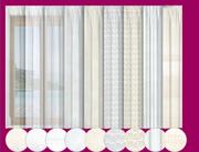 Mainstays Sheer Voile & Net Curtains-W230cm x L218cm