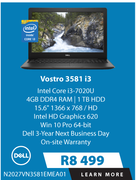 Dell 15.6" Vostro 3581 i3 N2027VN3581EMEA01