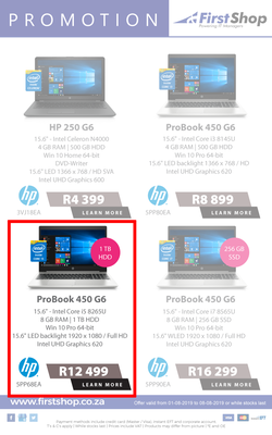 First Shop : Laptop Promo (1 Aug - 8 Aug 2019), page 3