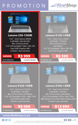 First Shop : Laptop Promo (1 Aug - 8 Aug 2019), page 4