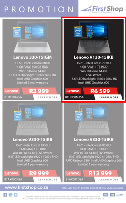 First Shop : Laptop Promo (1 Aug - 8 Aug 2019), page 4