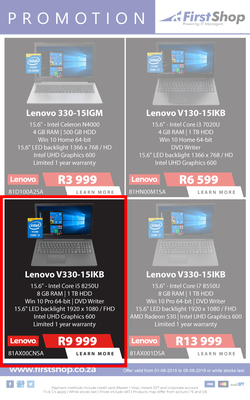 First Shop : Laptop Promo (1 Aug - 8 Aug 2019), page 4