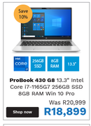 HP Probook 430 G8 i7-1165g7