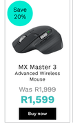 MX Master 3 Advanced Wireless Mouse 