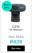 C270 HD Webcam