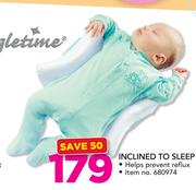 Snuggletime Inclines To Sleep