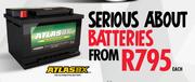 AtlasBX Automotive Batteries