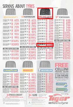 Tiger Wheel And Tyre : Serious About Savings (14 Nov - 11 Jan 2014), page 3