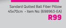 Always Home Standard Quilted Ball Fiber Pillow