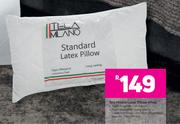 Tela Milano Latex Pillow (White)