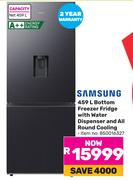 Samsung 459L Bottom Freezer/Fridge With Water Dispenser & All Round Cooling