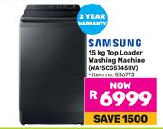 Samsung 15Kg Top Loader Washing Machine WA15CG5745BV