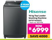 Hisense 16Kg Top Loader Washing Machine WT5T1625DT