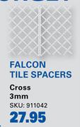 Falcon Tile Spacers Cross 3mm