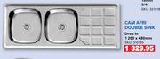Cam Afri Double Sink Drop In 1200 x 480mm