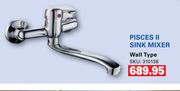 Pisces II Sink Mixer Wall Type