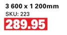 Rhino Board 6.4mm 3600 x 1200mm-Per Board