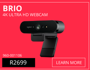 Logitech Brio 4K Ultra HD Webcam 960-001106