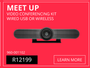 Logitech Meet Up Video Conferencing Kit Wired USB Or Wireless 960-001102