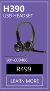 Logitech H390 USB Headset 981-000406