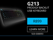 Logitech G213 Prodigy Backlit USB Keyboard 920-008093