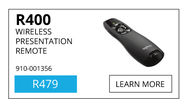 Logitech R400 Wireless Presentation Remote 910-001356